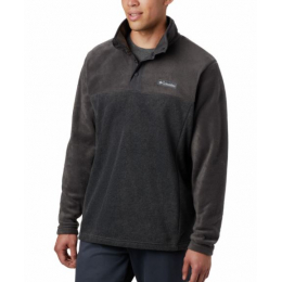 Polaire Steens Mountain Half Snap Charcoal Heather