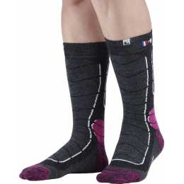 CHAUSSETTES  FEMME TREK MEDIUM  ROSE