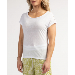 T-Shirt Femme Pikin Ecru