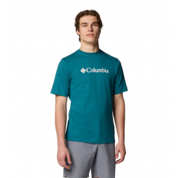 T-Shirt Csc Basic Logo River Blue