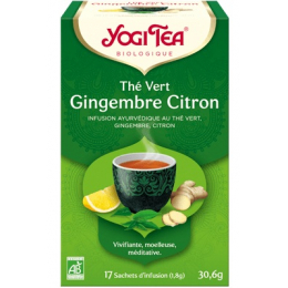 THÉ VERT GINGEMBRE CITRON