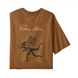 T-shirt Big Oil Is Extinct Responsibili-tee Bear Brown 