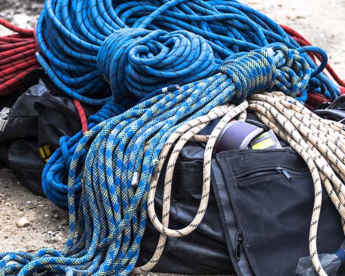 Corde à grimper 3 mètres ou 6 mètre pour entraînement d'escalade